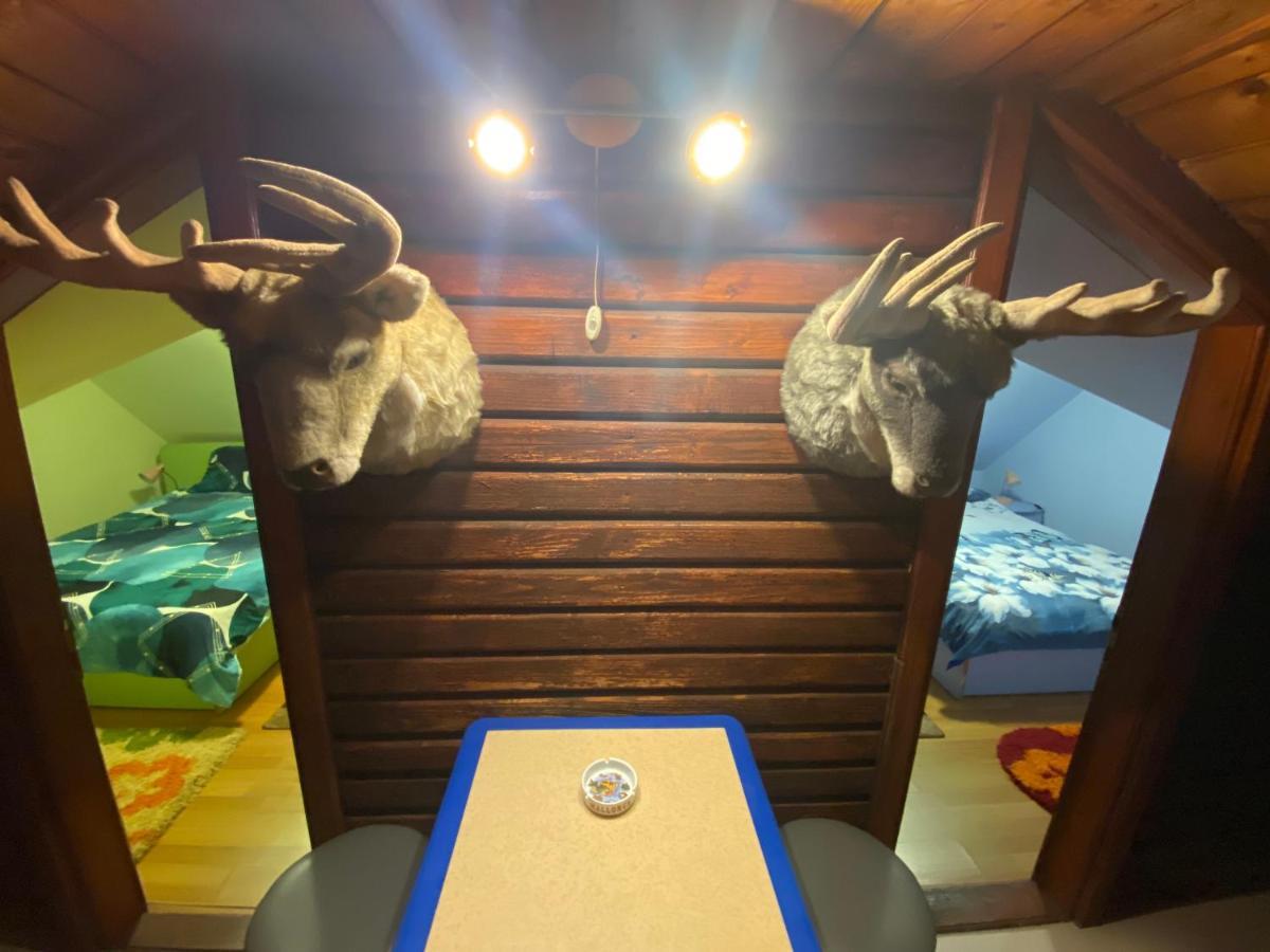 Cabana Cu Teren De Tenis -- Etaj Banita 외부 사진